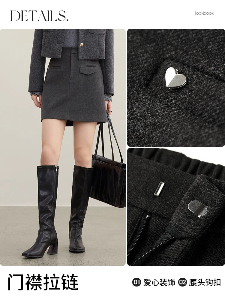 A-Line Mini Skirt