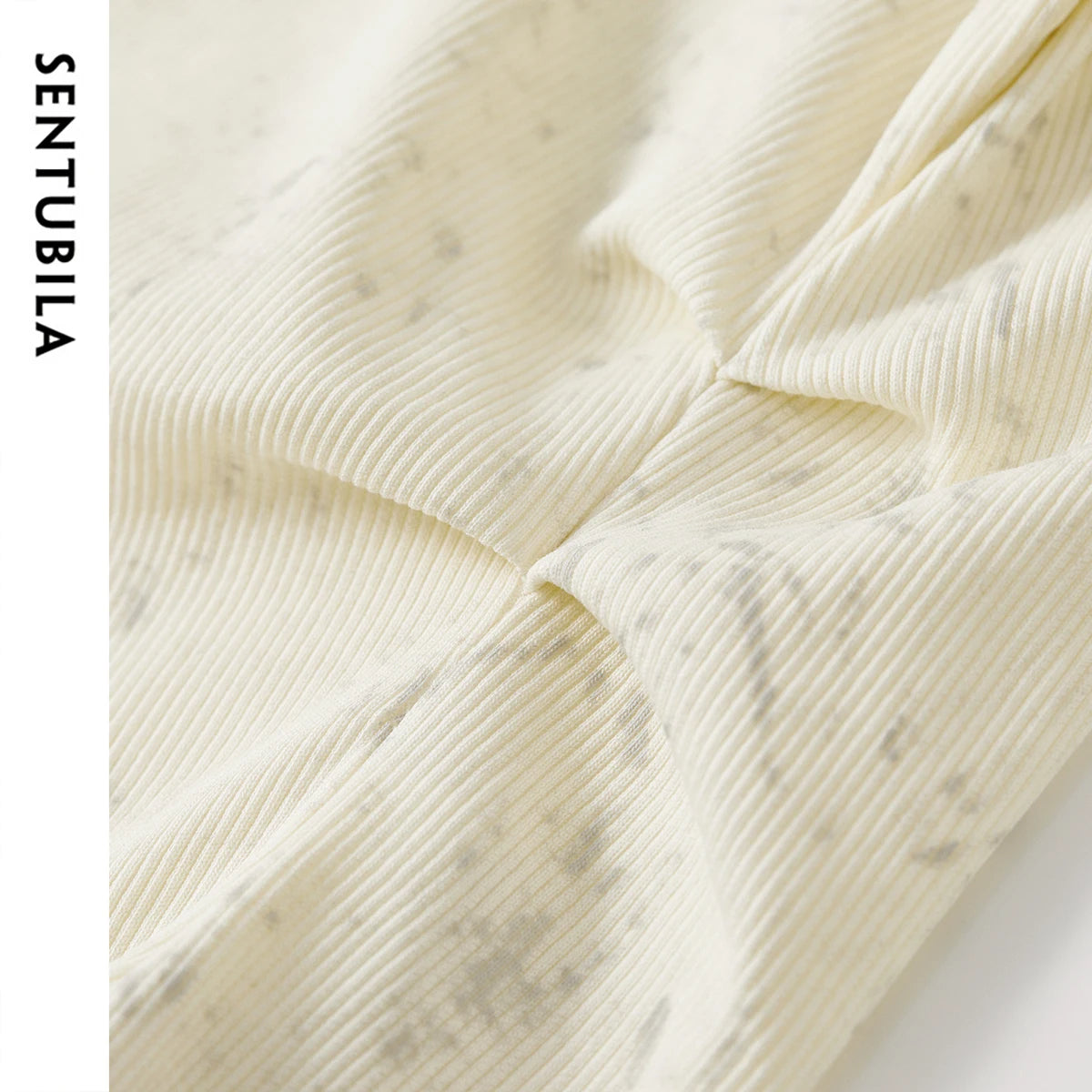Asymmetric-Hem Long-Sleeve Tee