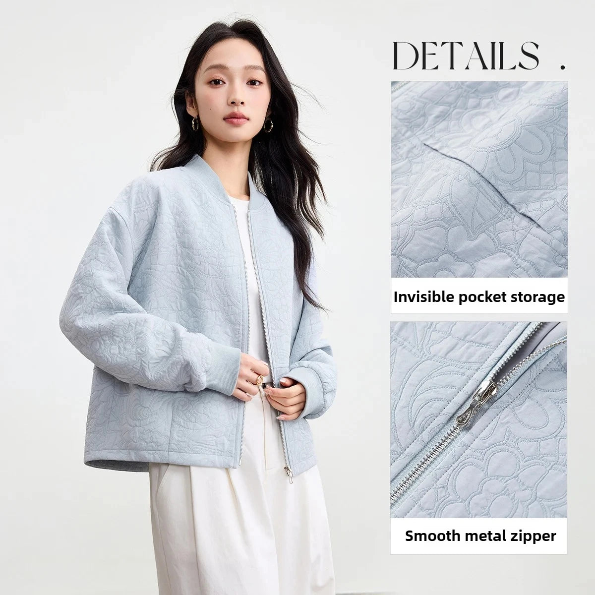 Zip-Up Bomber Jacket