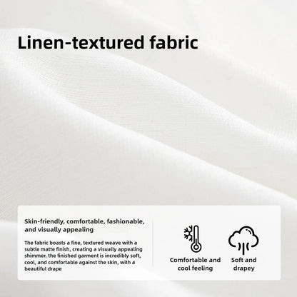 Drop-Shoulder Longline Shirt