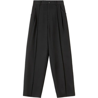 Pleated Tapered Pants