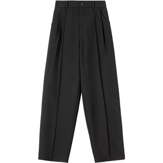 Pleated Tapered Pants