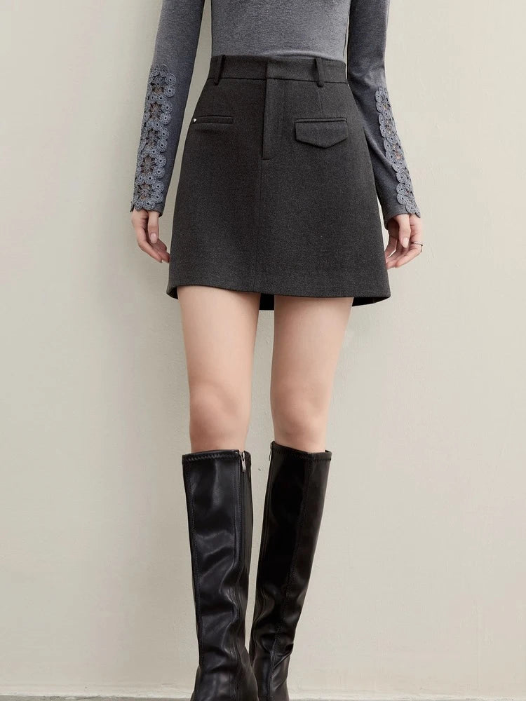 A-Line Mini Skirt