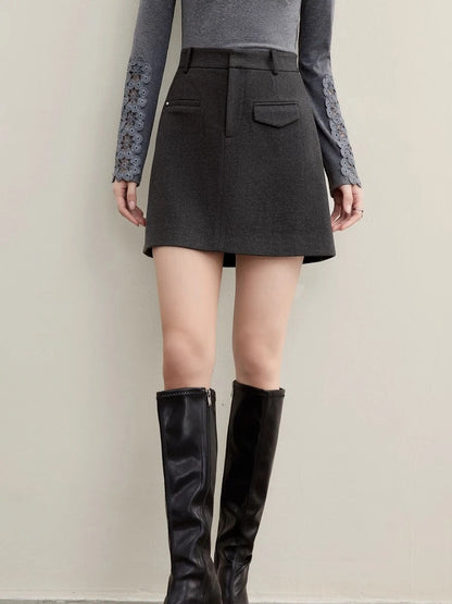 A-Line Mini Skirt