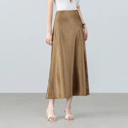Flared Midi Skirt