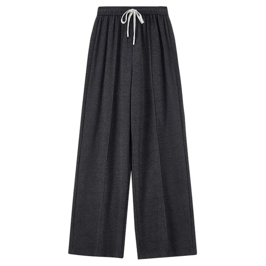 Drawstring Wide-Leg Pants