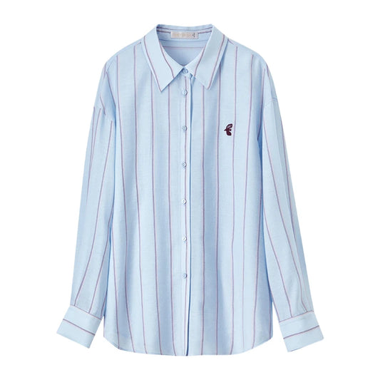 Striped Long-Sleeve Shirt