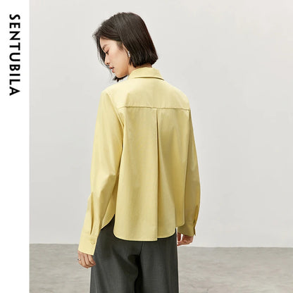 Collared Long-Sleeve Shirt