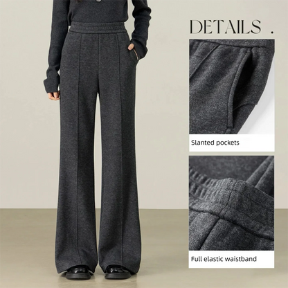 Seamed Flared Pants
