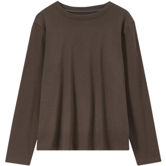 Crew-Neck Long-Sleeve Tee
