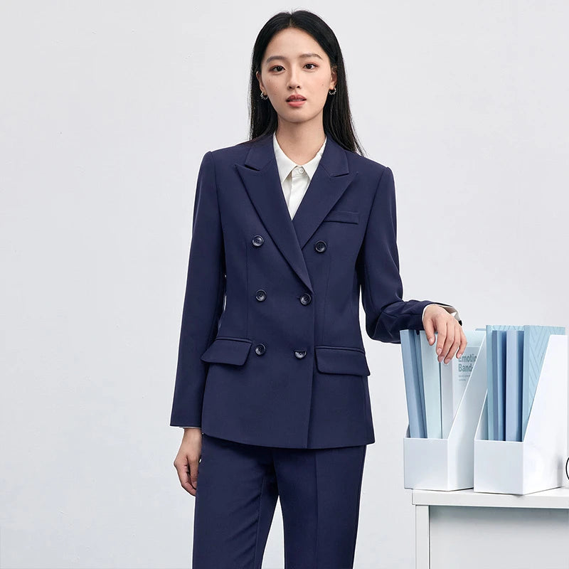 Double-Breasted Blazer