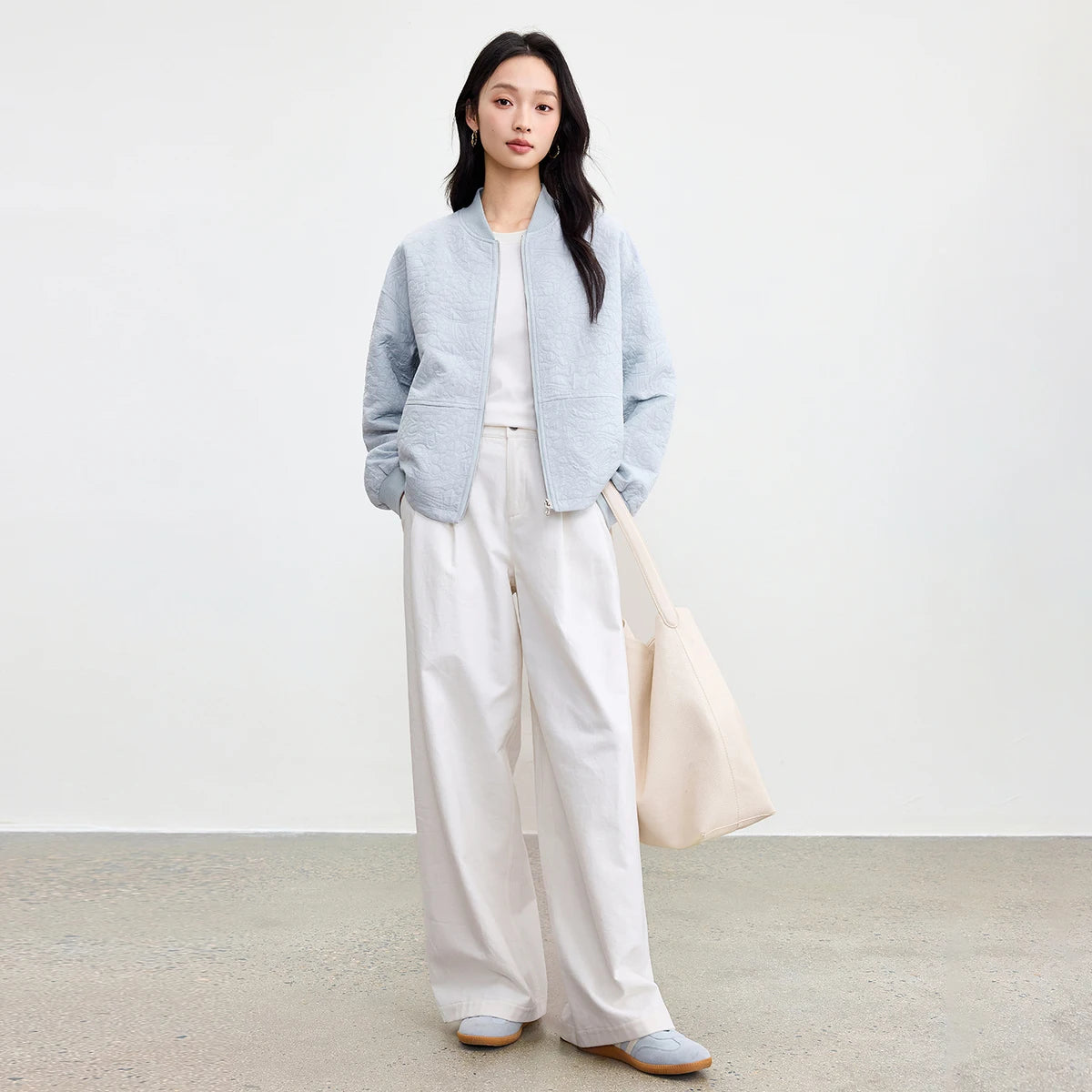 Zip-Up Bomber Jacket