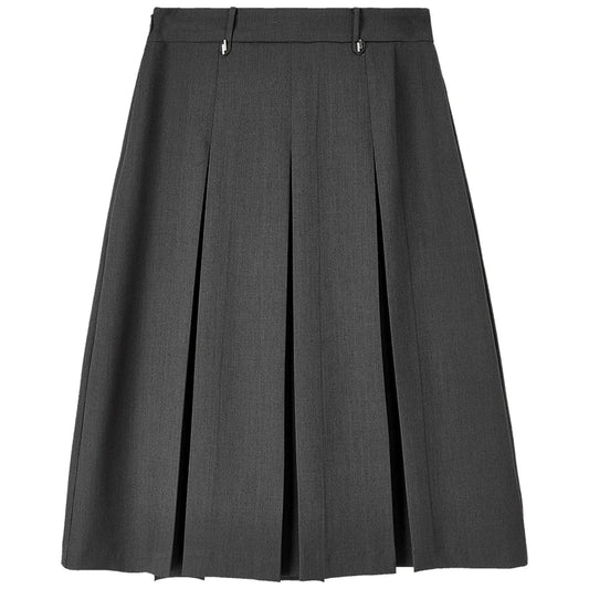 Pleated A-Line Skirt
