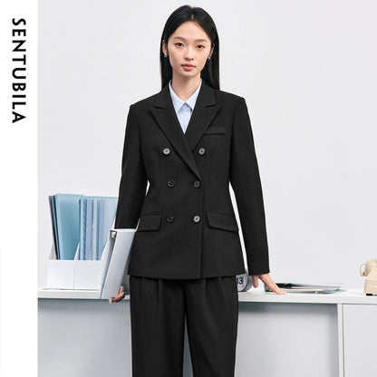 Double-Breasted Blazer