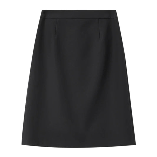 Straight Knee-Length Skirt