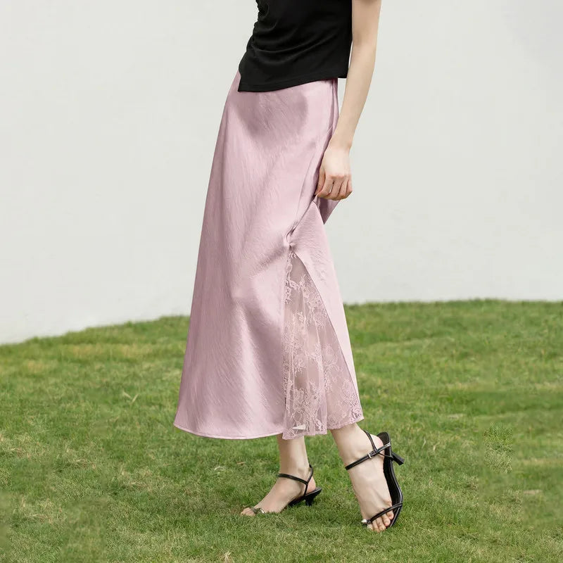 Flared Midi Skirt