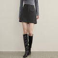 Dark Grey Skirt