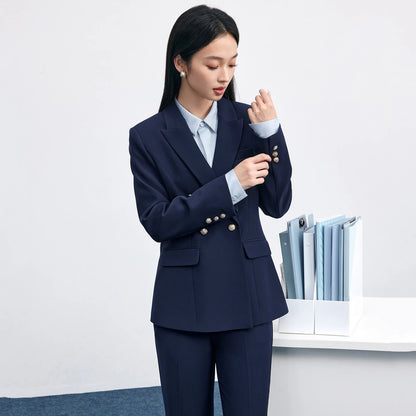 Double-Breasted Blazer
