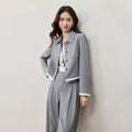 Grey Pant Suits