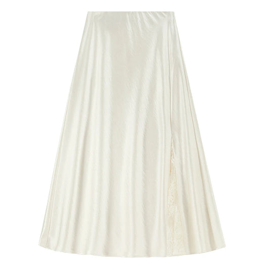 Flared Midi Skirt