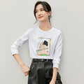 White tee