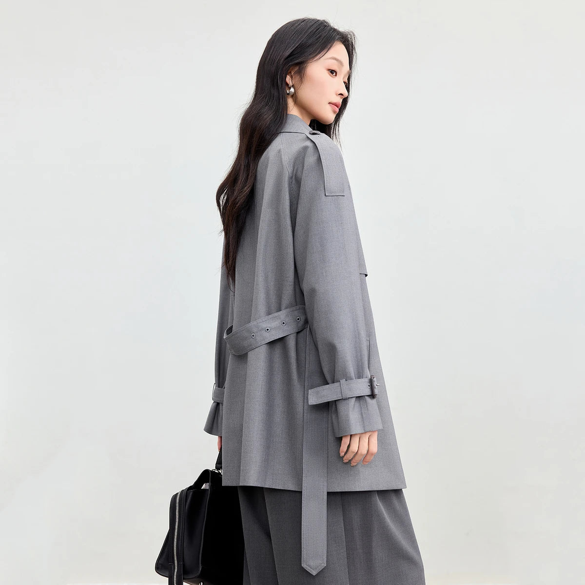 Double-Breasted Trench Coat