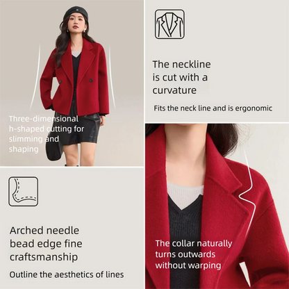 Double-Breasted Short Coat