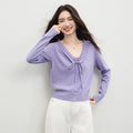 Purple Cardigans