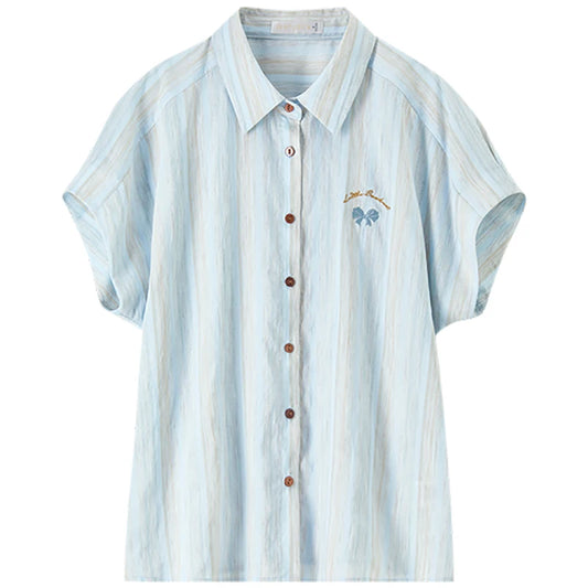 Striped Short-Sleeve Shirt