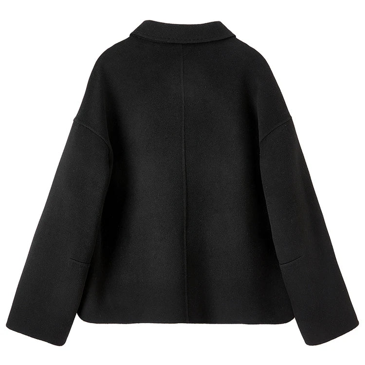 Drop-Shoulder Short Jacket