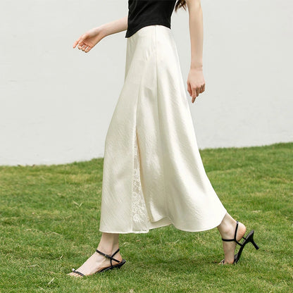 Flared Midi Skirt