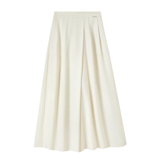 Pleated Wide-Leg Pants