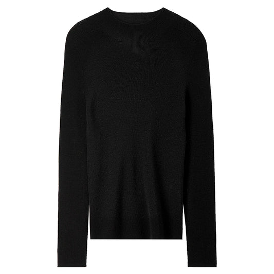 Mock-Neck Long-Sleeve Sweater