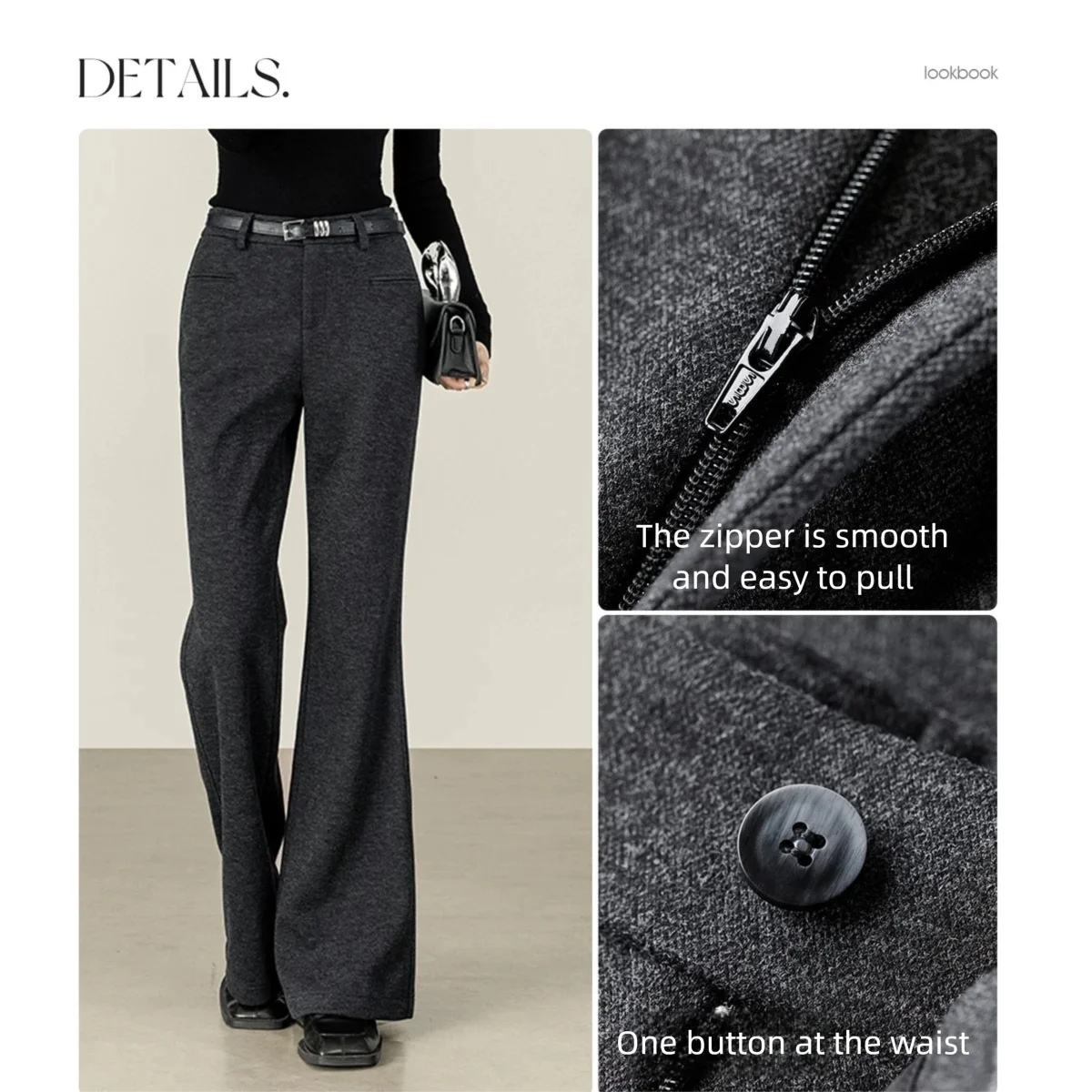 Flared Tailored Pants