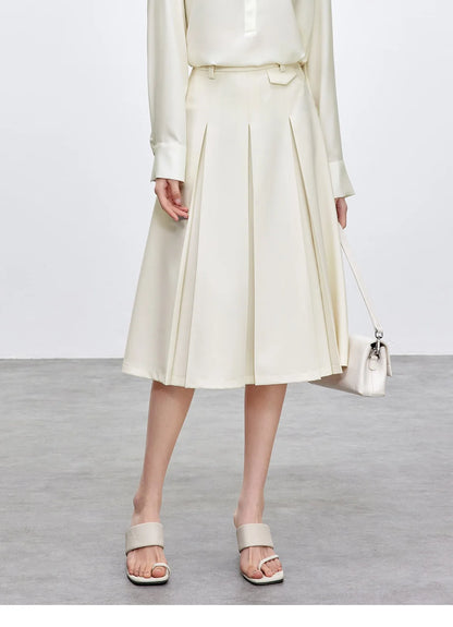 Box-Pleated Skirt