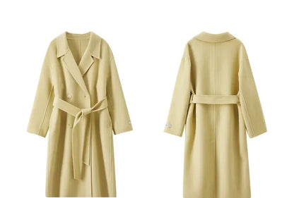 Notched-Lapel Longline Coat