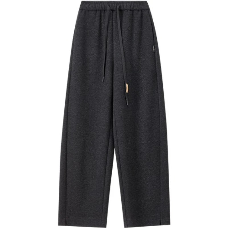Drawstring Wide-Leg Pants