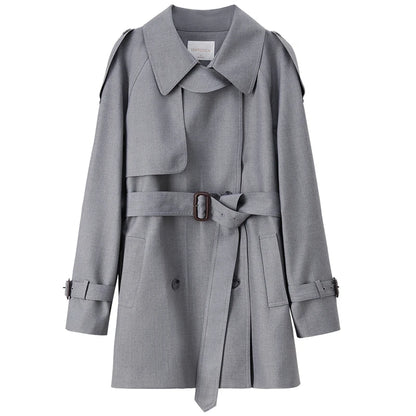 Double-Breasted Trench Coat