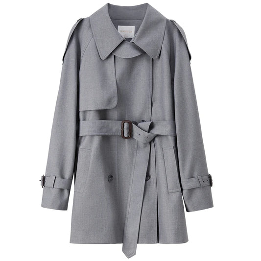 Double-Breasted Trench Coat