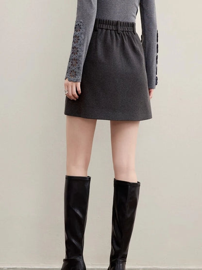 A-Line Mini Skirt