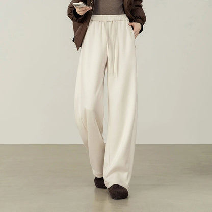 Drawstring Wide-Leg Pants
