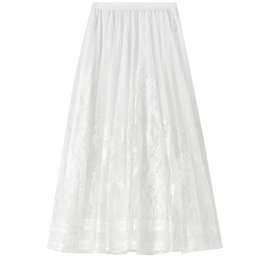 A-Line Midi Skirt