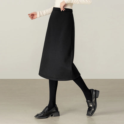 A-Line Midi Skirt