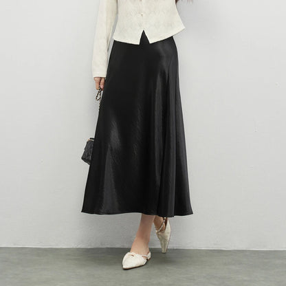 Flared Midi Skirt