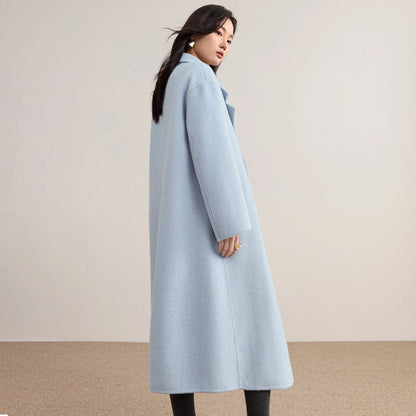 Double-Breasted Long Coat