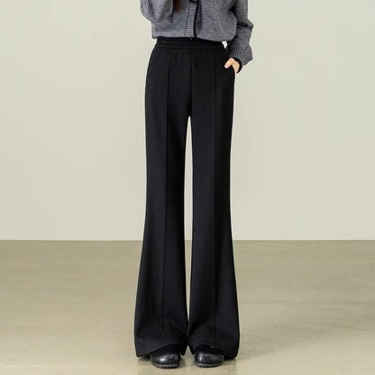 Seamed Flared Pants
