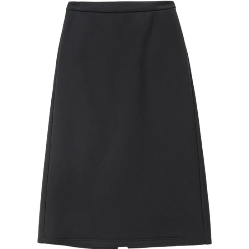A-Line Midi Skirt