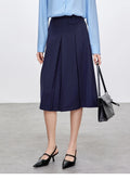 Navy Blue Skirt
