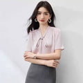 pink blouse
