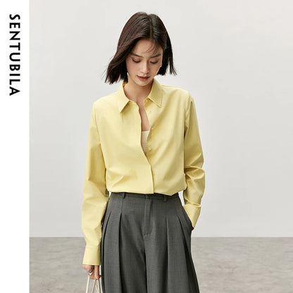 Collared Long-Sleeve Shirt